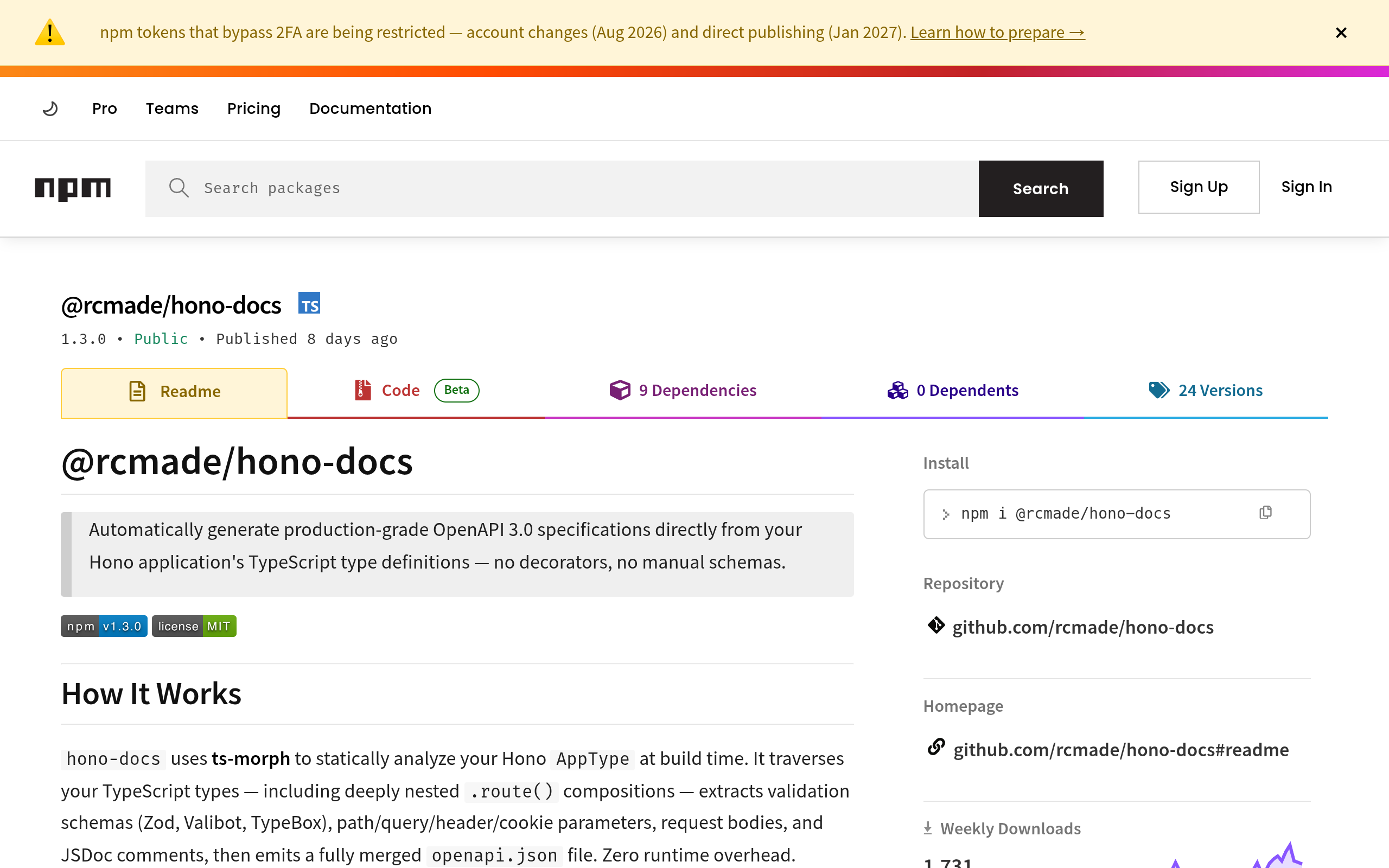 Hono-Docs
